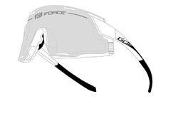 brýle FORCE GRIP bílé, fotochromatická skla