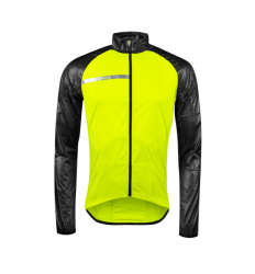 bunda F WINDPRO KID neprofuk, fluo-černá 153-164
