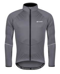 bunda FORCE ARROW softshell, šedá M