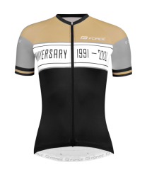dres F ANNIVERSARY UNI kr. rukáv, černo-zlatý L