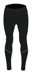 kalhoty FORCE MAZE do pasu s vložkou, černé 4XL