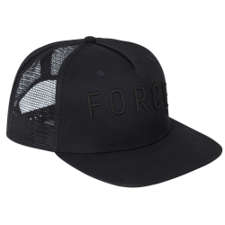 kšiltovka FORCE TRUCKER LOGO 3D, černá kšiltovka FORCE TRUCKER LOGO 3D, černá