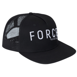 kšiltovka FORCE TRUCKER LOGO 3D, černo-bílá kšiltovka FORCE TRUCKER LOGO 3D, černo-bílá