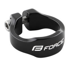 objímka sedlovky FORCE na inbus 31,8mm Al, černá