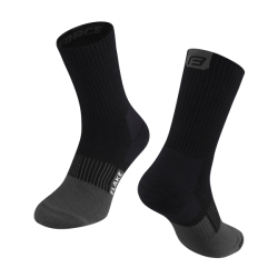 ponožky FORCE FLAKE termo, černo-šedé L-XL/42-47