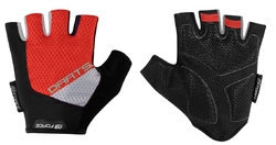 rukavice F DARTS gel bez zapínání,červeno-šedé M