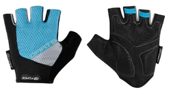 rukavice F DARTS gel bez zapínání,modro-šedé L