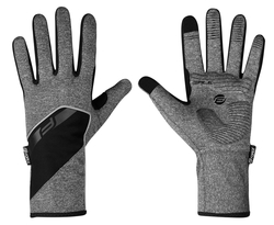 rukavice F GALE softshell, jaro-podzim, šedé XS