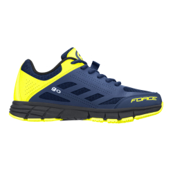 tretry FORCE MTB GO, modro-fluo 36